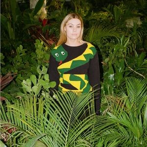 Gyles and George Snake wool Sweater Large